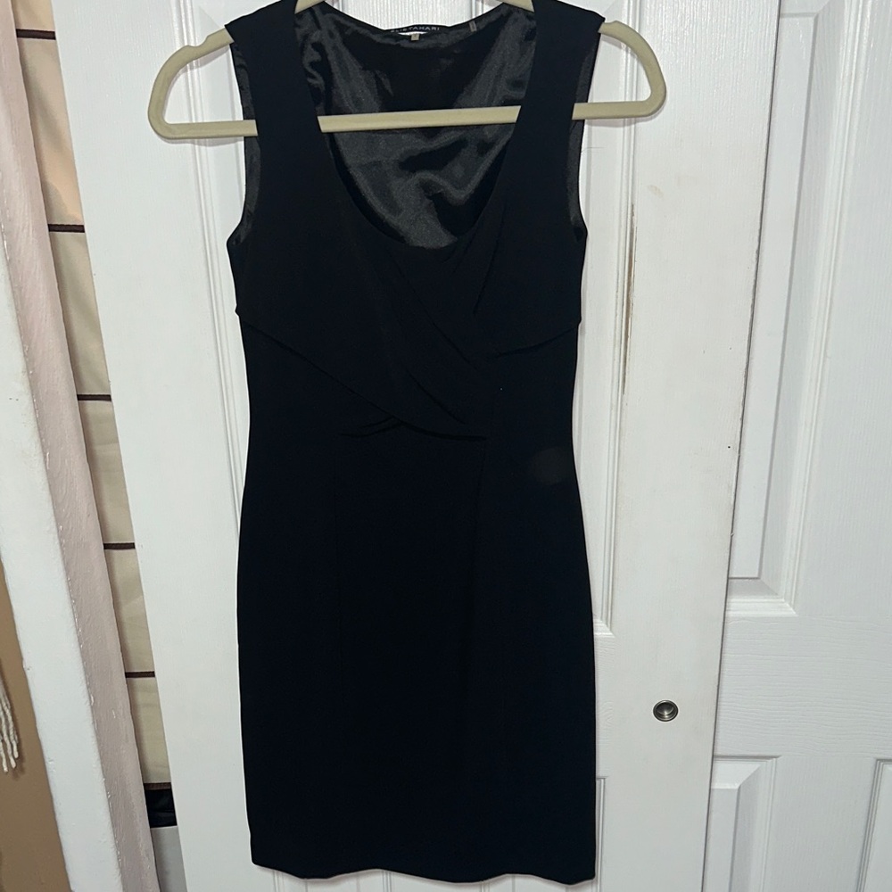 Elie Tahari Black Mini Dress